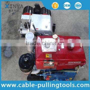 Double Capstan 5T Cable Pulling Winch With Diesel Engine photo-3
