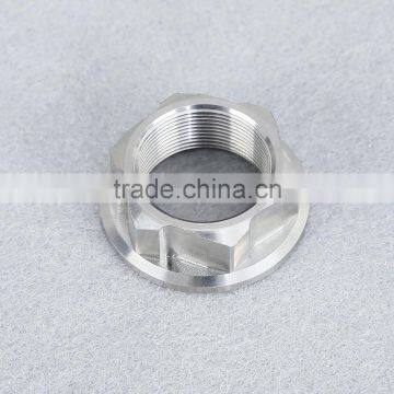 M22-P1.0/M27-34 Titanium Steering Stem Open Nut For Honda Yamaha Kawasaki Suzuki photo-2