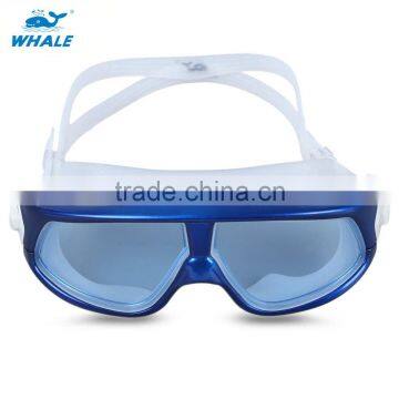 Whale Unisex Professional Colored Lenses Dving Swimming Goggles Anti-fog UV Protection For Diving Swimming photo-3