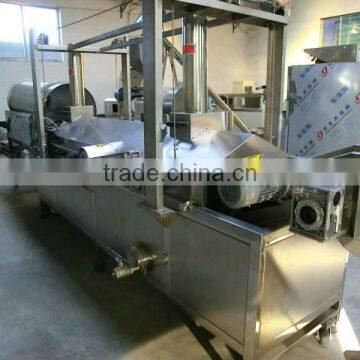 potato chips fryer machine/continous belt fryer/gas chips fryer/automatic chip fryer