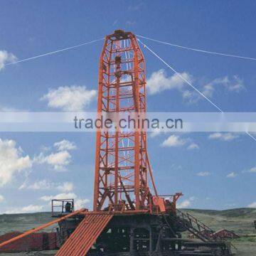 High drilling efficiency! High power! S600 trailer mounted drilling rig