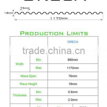 Clear Polycarbonate PC Corrugated GRECA Wall and Roofing Sheet (Valuview GRECA) photo-6