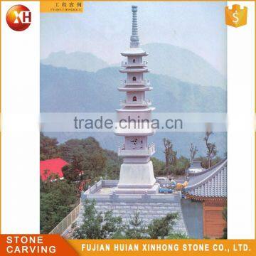 Wholesale Antique Square Geige Stone Japanese Pagoda