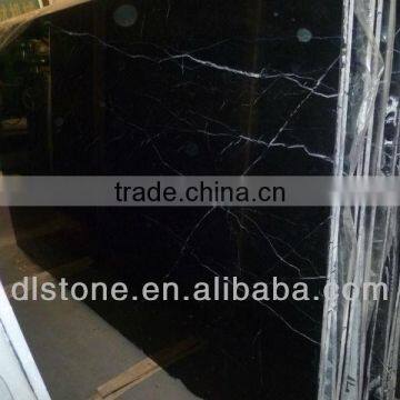 china top quality black nero marquina marble