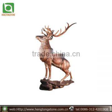 Beautiful Bronze Deer Statue