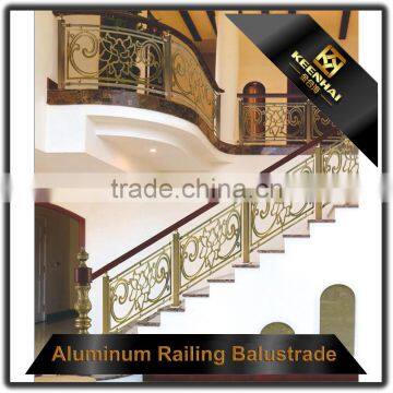 Interior Decorative Railing Design Brass Stair Handrails