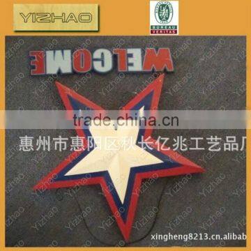 Outdoor Antique Unfinished Miniature Wooden Engraving Star Craft photo-4