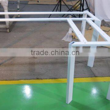 Elegant Simple Knock Down Office Conference Table Computer Desk Meeting Table Desktop Computer Desk With Modesty Panel photo-4