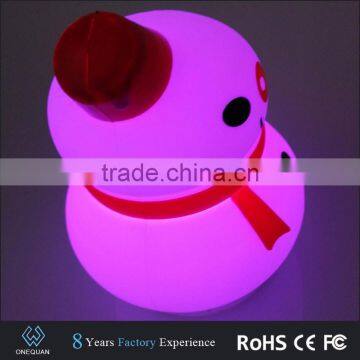 Christmas Gift Jelly Silicone Cover Cordless Table Led Lamp With Battery photo-5