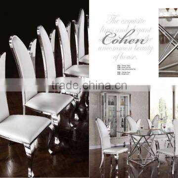Glass Top Dining Table and Chair/home Furniture Dining Room Table
