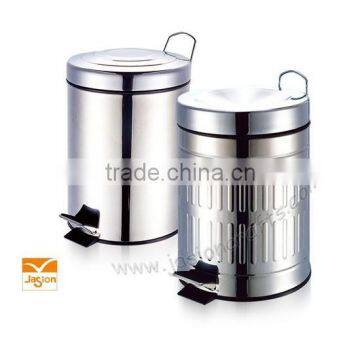 40L Pedal Fancy Large Stainless Steel Dustbin Trash Bin photo-3