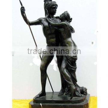 LIfe size casting imitation bronze statue