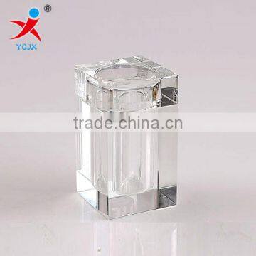 Transparent toothpick cassette cover/Transparent glass toothpick box/Swab box