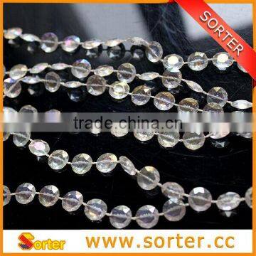 Plastic Pearl Bead Curtain Crystal Beads Door Curtains photo-2