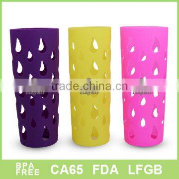 Peace or water shape Silicone sleeve for glass and mug