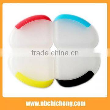 Best Selling Plastic Medical Slide Pill Box With Four Case Slide Out Pill Box for Promotion