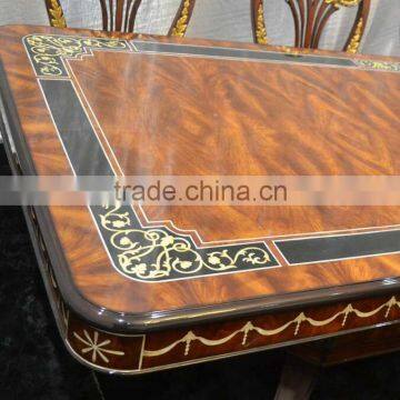 BISINI Carving Pattern Dining Table With Price photo-4