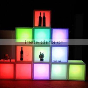 Led Wine Shelf Cube Table Disco Beer Storage With RGB 16 Color Changing photo-5
