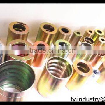 High Quality CNC Manufacture Carbon Steel Hose Ferrules ( Medium Weight Hose) photo-2