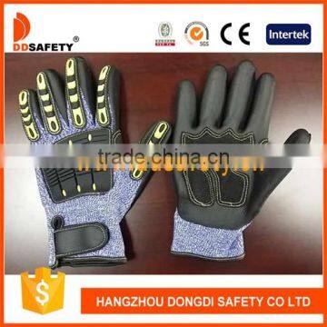 DDSAFETY Hot Selling Cut Resistant Gloves With TPR Protection