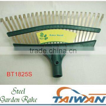 25 Tine stainless steel Grass Garden Leaf Rake