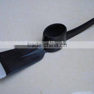hand digging tools/roll forged railway steel pickaxe