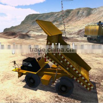 mining truck teaching machine