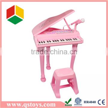 Musical Instruments kids mini pink piano toys with EN71