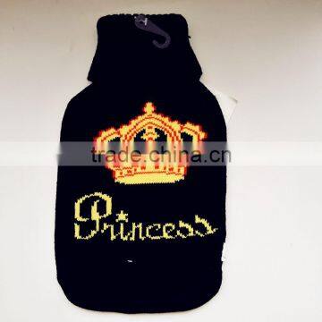 2000ml Rubber Hot Water Bag With Snowman Knitted Cover photo-2