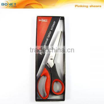 S21002 9-3/4" Plastic Handle Pink Wave Scissors photo-5