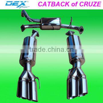 exhaust catback for cruze