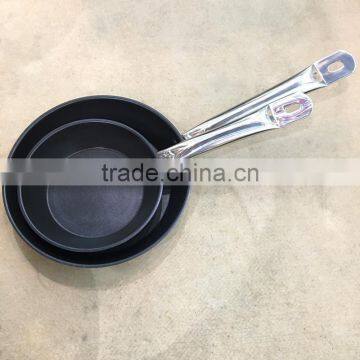 China Nonstick Stainless Steel Forged Frying Pan/casserole Set photo-2
