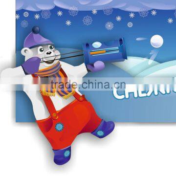 Arctic Force Snowball Blaster Gun/ SNOWBALL MAKER THROWER SLINGER SLEDGE SLEY BLASTER SLING SNOW BALL GAME photo-2