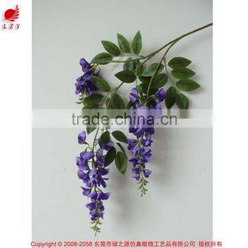 Hottest Artificial Wisteria Flowers For Wedding Decoration Restaurant Decorative Artificial Flower Wisteria