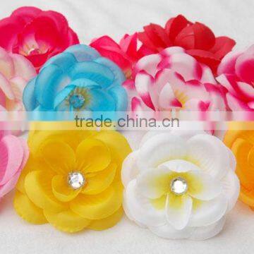 Flower head mini rose 6 cm (2 inch) Sparkle