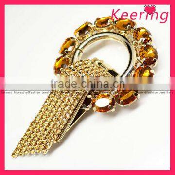 gold rhinestone buttons for garment decoration WBK-1061