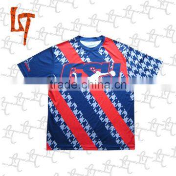 custom-made sublimation men's t-shirts/shirts /tees