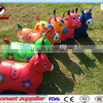 PVC Inflatable jumping animal/pony horse