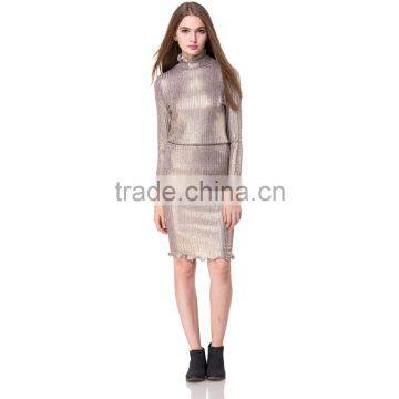 Domin Fashion Latest Wholesale Woman Dress Set photo-3