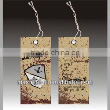 2015 Customized High Quality Garment Plastic Swing Tag , Hanging Tablets photo-5