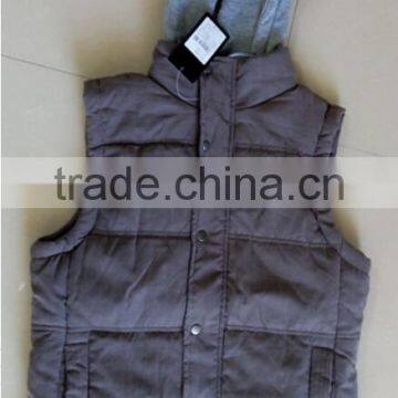 Fleece Hoodies Men Waistcoats Winter Vest