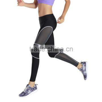 Sports Pants Sports Wear Gym Wear Mesh Leggings Yoga Pants photo-4