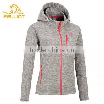2017 New Fashion Cheap Women Fleece Jacket With Hooded photo-3