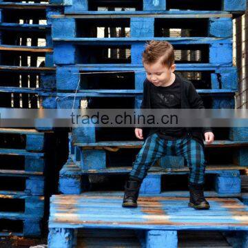 Fashion Kid Clothes New Style Pants Tartan Pattern Casual Harem Pants Baby Boy Clothes photo-4