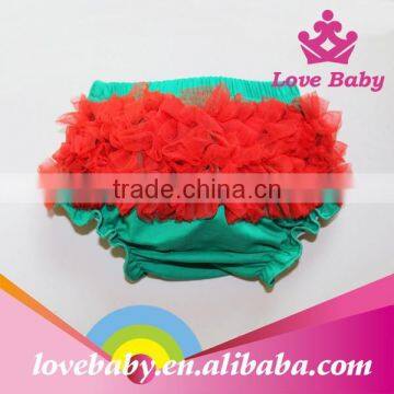 Kids Bloomers Chiffon Ruffle Shorts Baby Cloth Diapers Wholesale Bloomers photo-5
