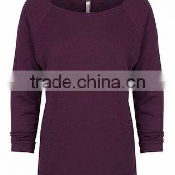 Next Level Apparel The Terry Raw Edge 3/4-Sleeve Raglan Tee - Made From 50% Cotton and 50% Polyester and Comes With Your Logo. photo-3