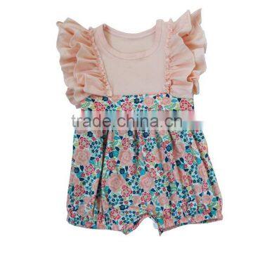 Boutique Baby Girls New Summer Kids Ruffle Designs Romper Fashion Lovely Clothes