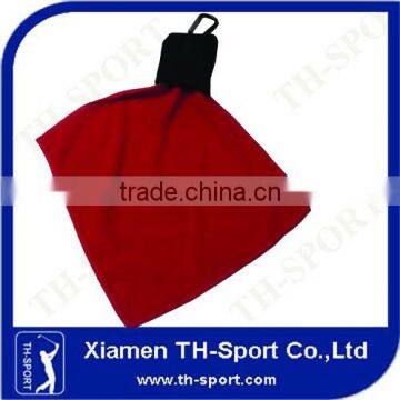 Customized Mini Folded Sport Towel With Bag