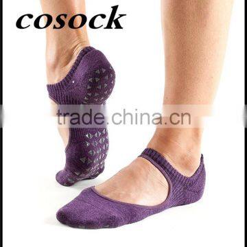 Colorful Non-Slip Grip Toe Socks for Barre, Pilates, Studio, and Yoga photo-4