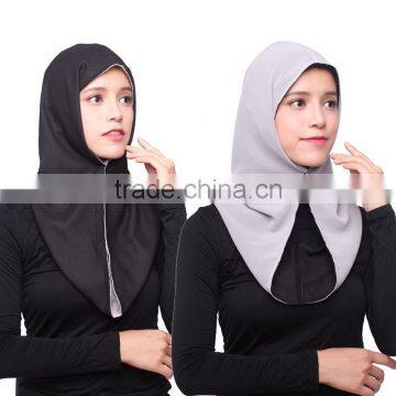 Middle East Women Both Sides of the Head Scarf Cape Head and Back Hat photo-5